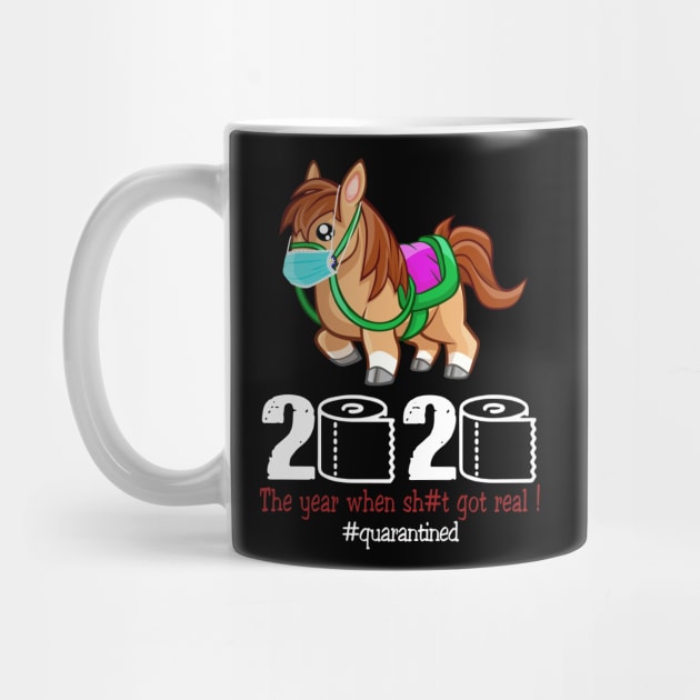 Horse 2020 The year when shit got real by AteezStore